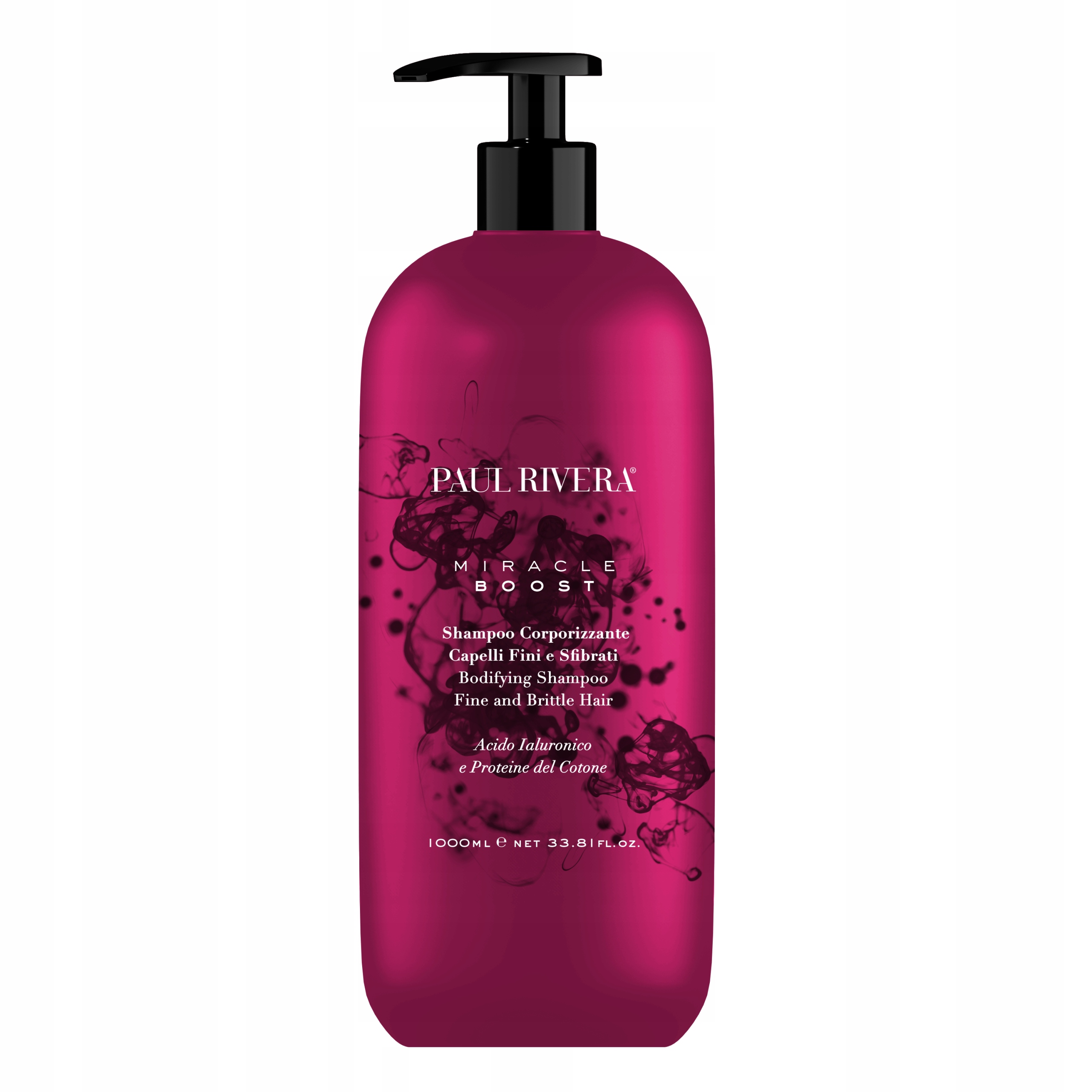Paul Rivera Miracle Boost Szampon wypełniający z kwasem hialuronowym 1000
