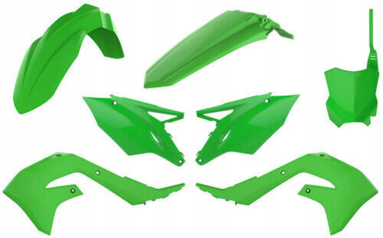 Polisport Sada plastov Kawasaki Kx 250F '21-'24 Kx 450F '19-'23 W Zes