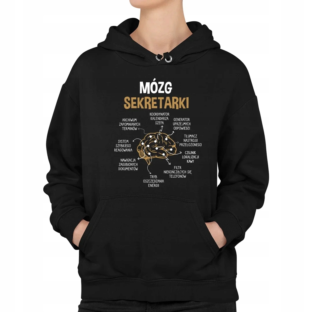 Dámská Dárek Secretary's Brain Mikina pro sekretářku