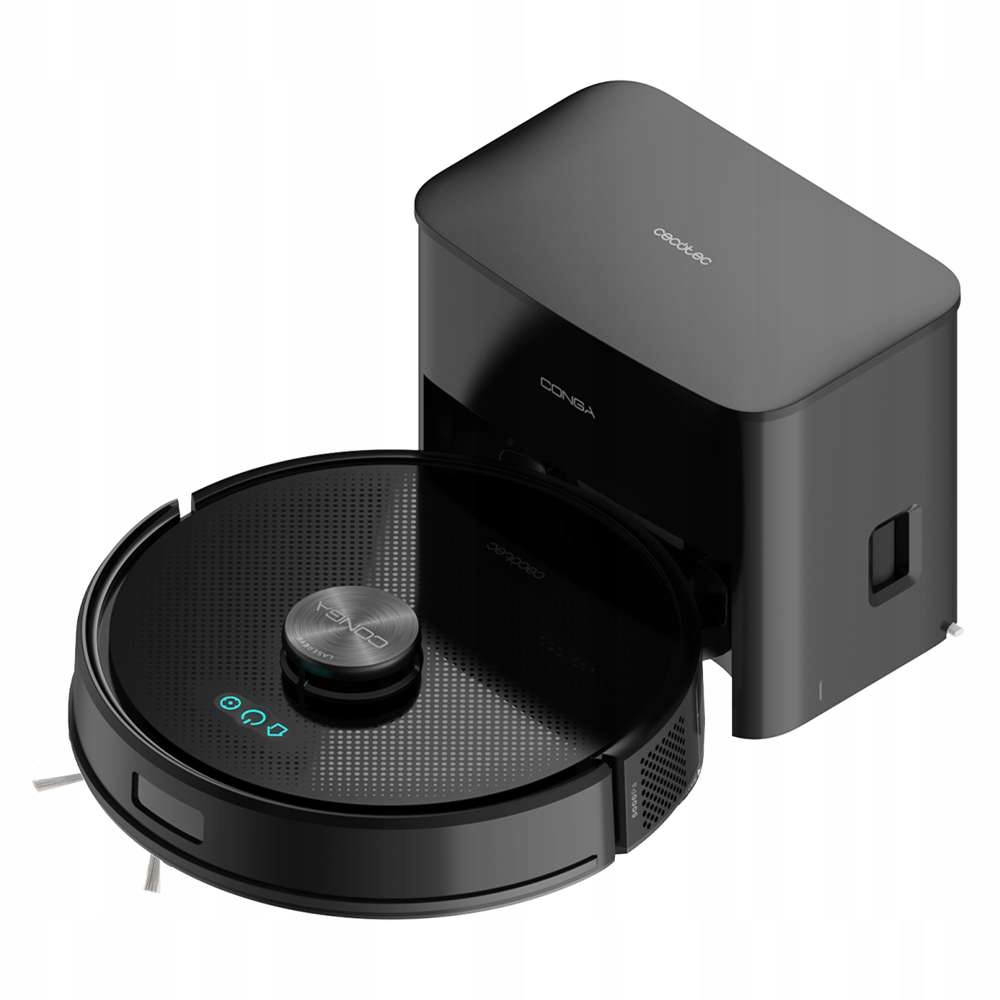 Robot Sprzątający Cecotec Conga Y50 4w1 5000 Pa Laser 360° Baza 3l Czarny