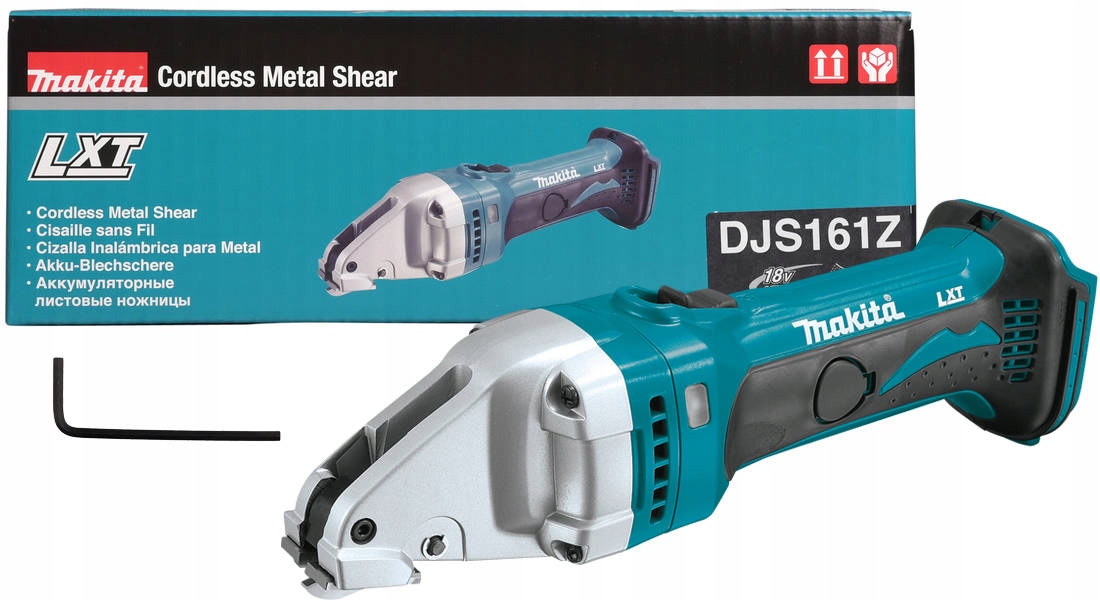 Makita Nożyce do cięcia blachy akumulatorowe 18V DJS161Z