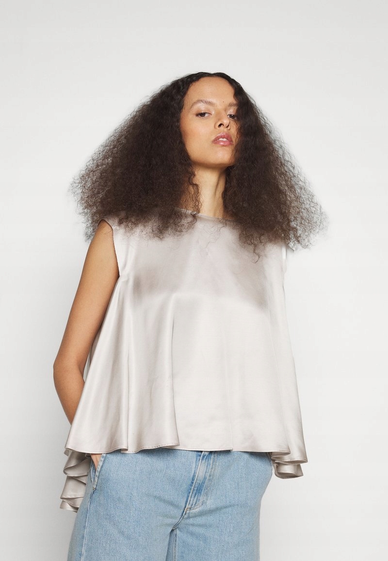 Saténová halenka MM6 Maison Margiela 40