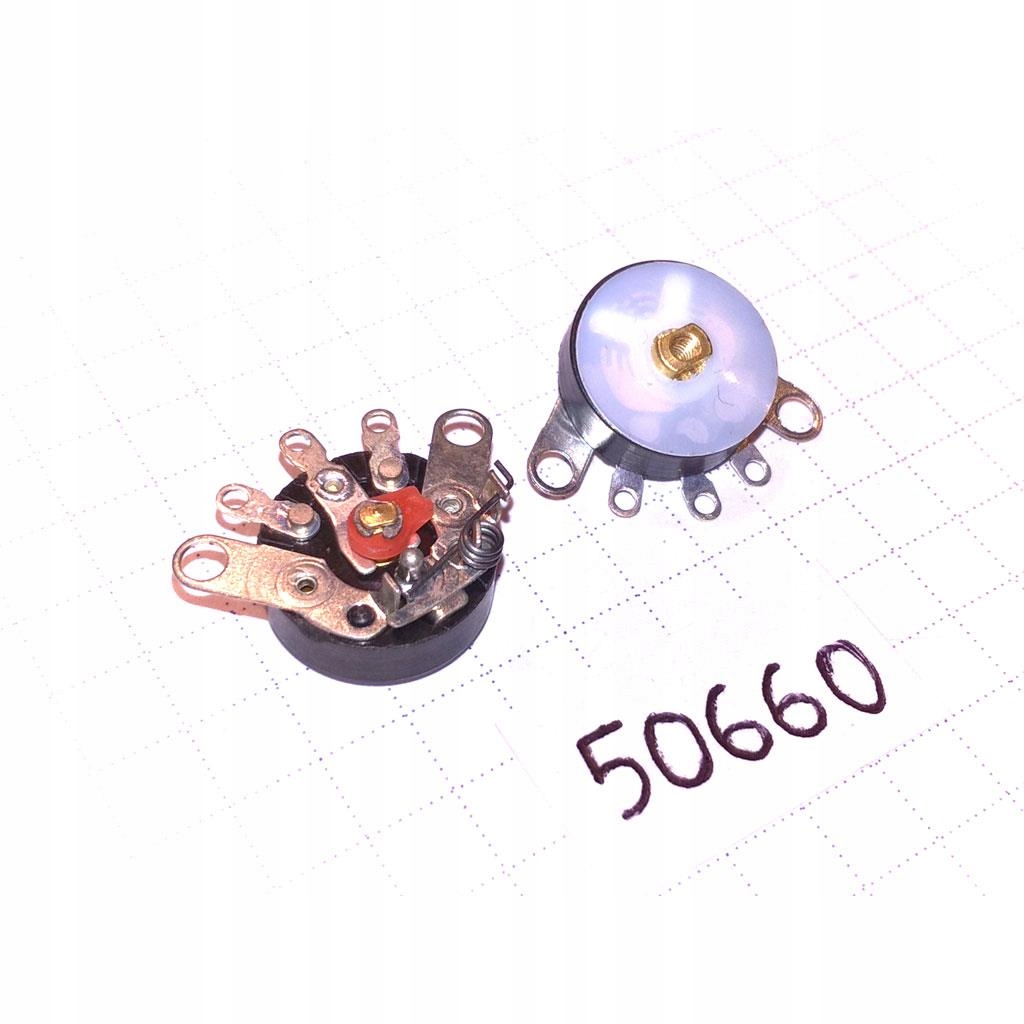 Potencjometr 50K RV12 B503 12mm 5pin z wyłącznikiem do pilotów Creative Symbol RV12B503_OFF