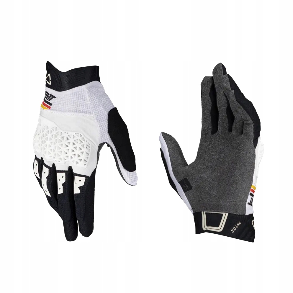 Leatt Rękawice Rowerowe Mtb 3.0 Lite Glove White Kolor Biały/czarny Rozmiar