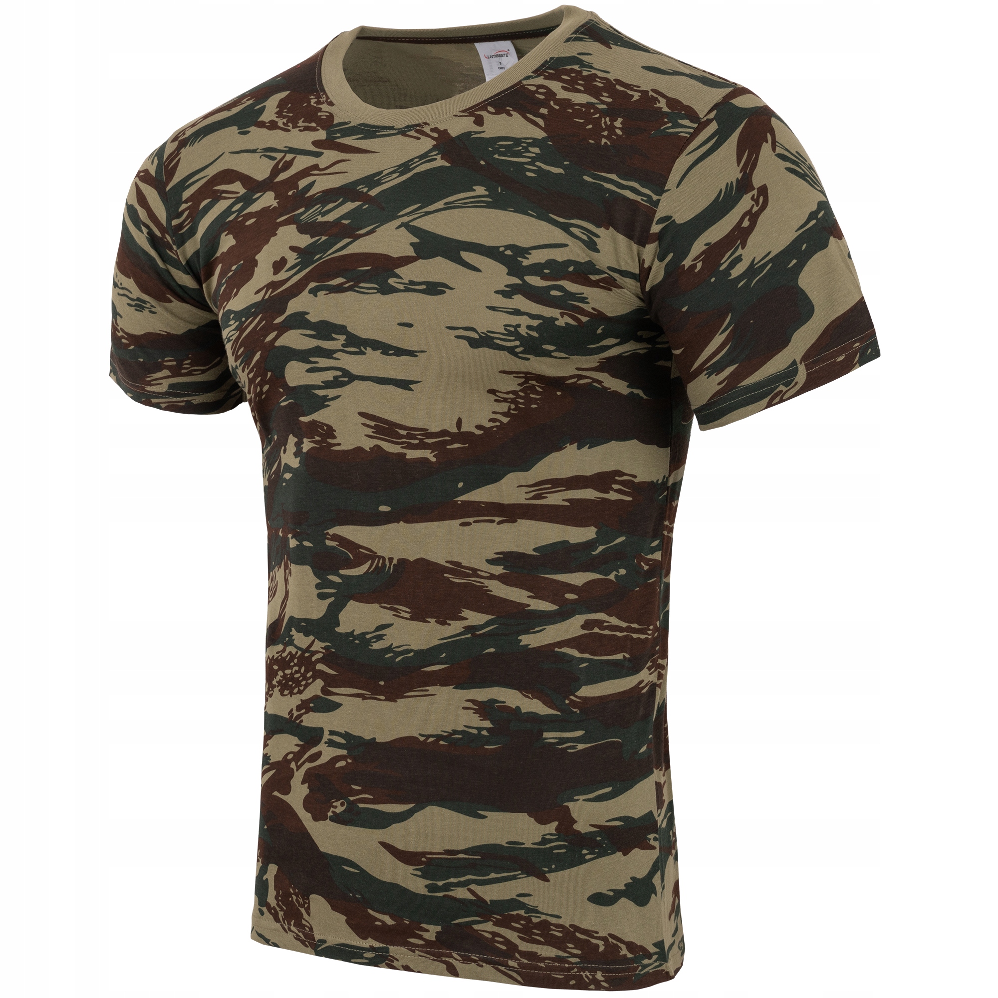 KOSZULKA MĘSKA T-SHIRT BAWEŁNA MORO KAMUFLAŻ XS Marka Lambeste