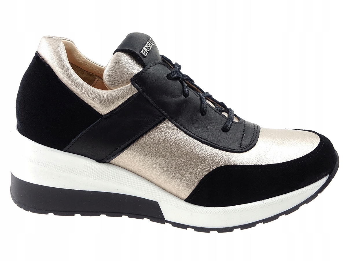 

Eksbut sneakersy 5702-136 czarny, złoty New 39