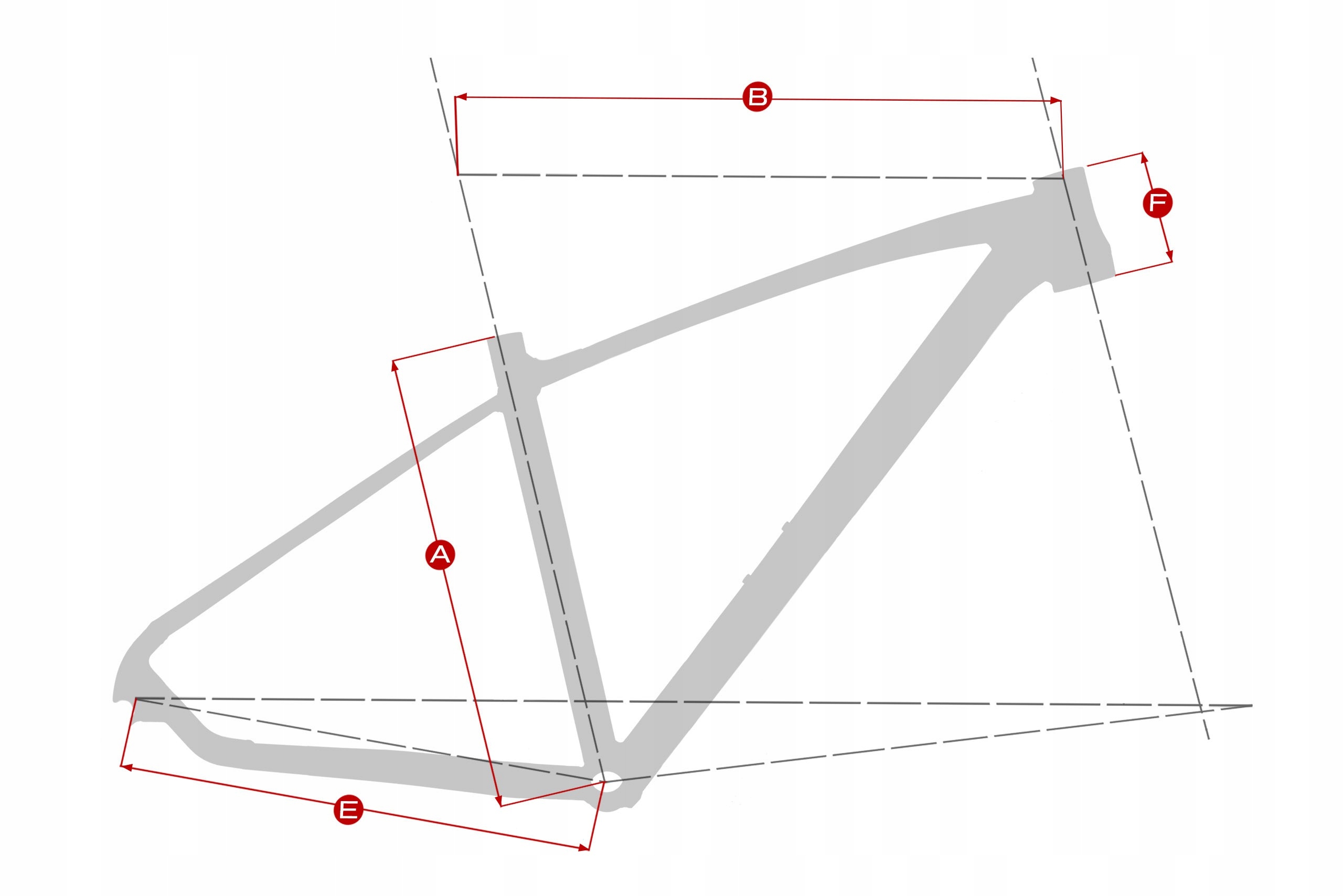 RAMA ALUMINIOWA CROSSOWA 19" POD HAMULEC TARCZOWY AHEAD OŚ 9 MM CZARNA Marka inna
