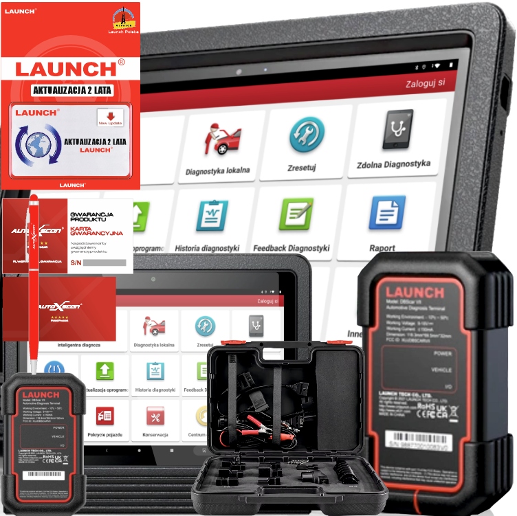 Launch X431 V+ 10" Profesionálny Tester 2 Roky