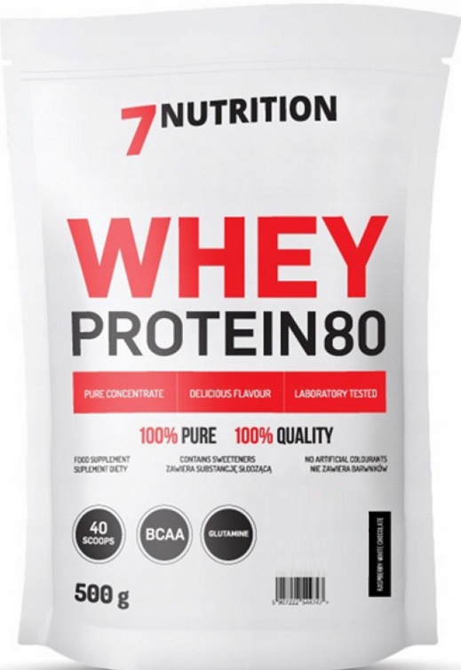 7NUTRITION WHEY PROTEIN 80 500g ODŻYWKA BIAŁKOWA — 4