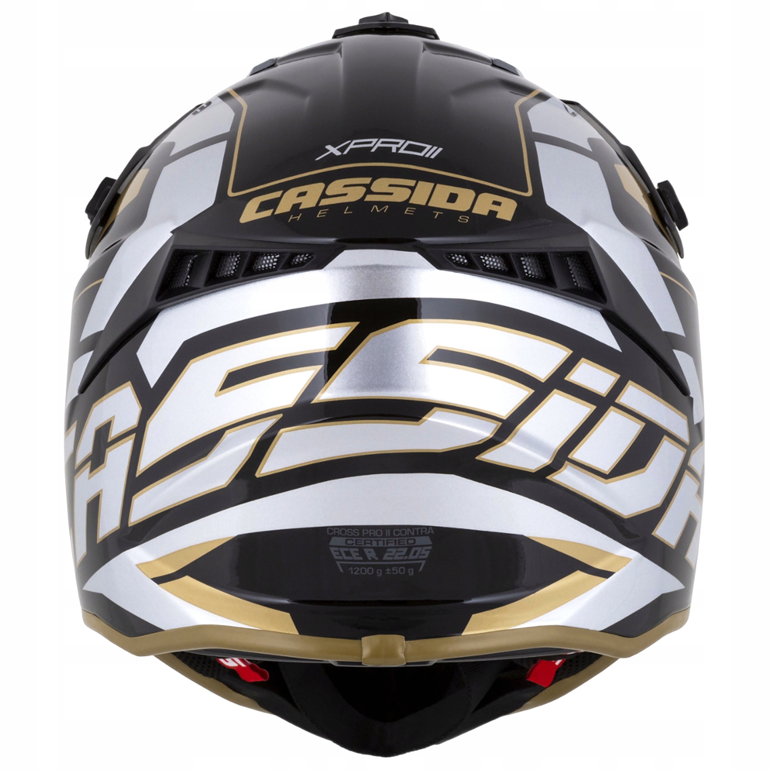 CASSIDA PRO2 KASK MOTOCYKLOWY CROSS WŁÓKNO SZKLANE Rozmiar M