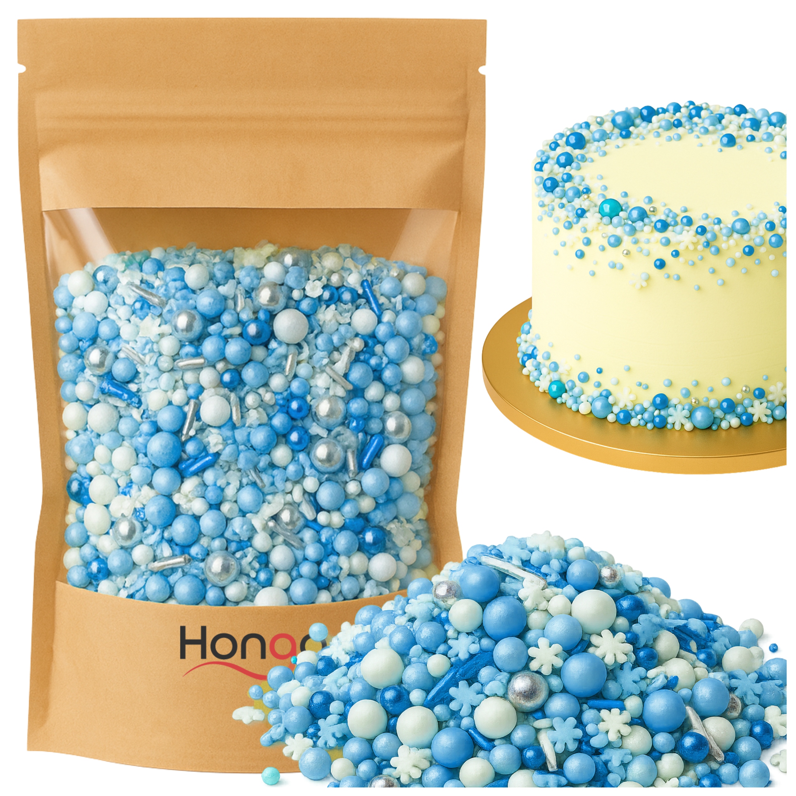 POSYPKA CUKROWA MIX NOC ZIMOWA NIEBIESKA 50G