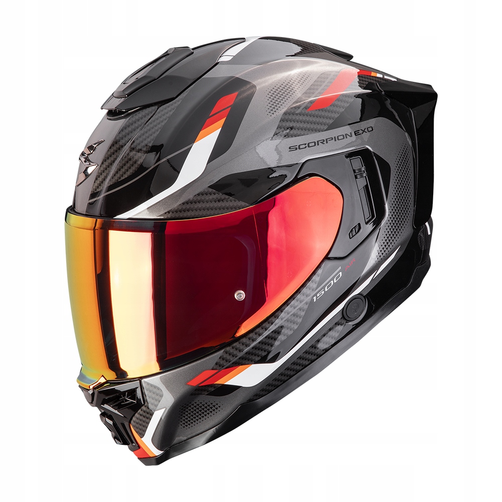 Prilba Scorpion Exo-1500 Air Sleek Black/Red M