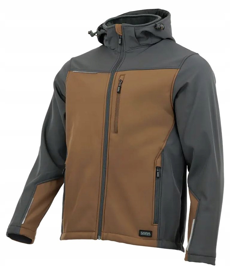 Kurtka Robocza Softshell Bluza Męska Ochronna Wodoodporna Ciepła XXXL