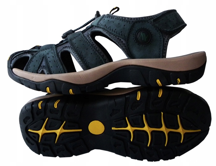 M319 SANDAŁY SKÓRA NATURALNA TREKKINGOWE roz41