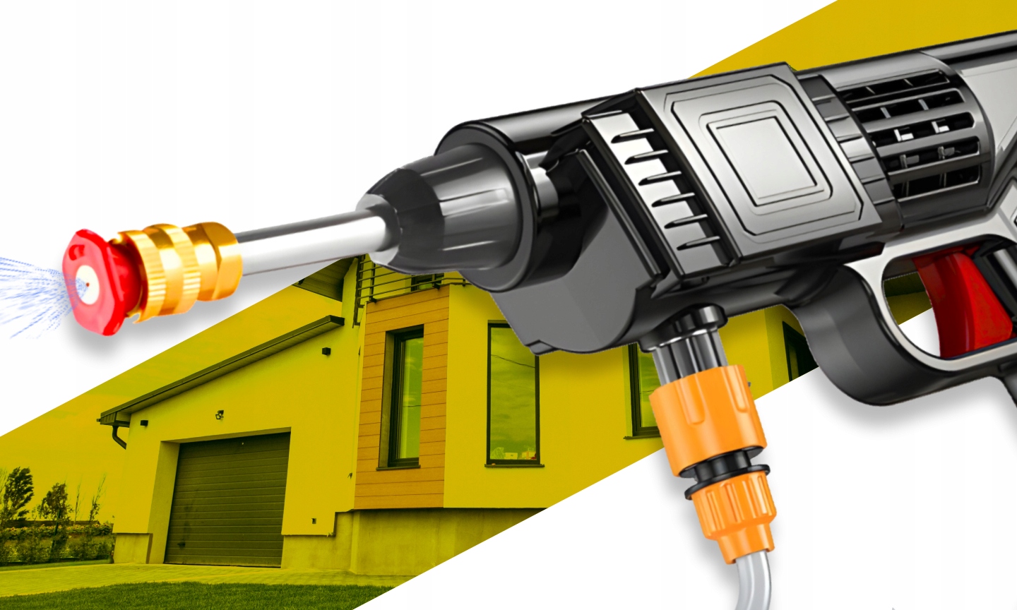 MYJKA CIŚNIENIOWA AKUMULATOROWA OGRODOWA ZESTAW DO MYCIA OKIEN KOSTKI POWER Napięcie zasilania 220 V