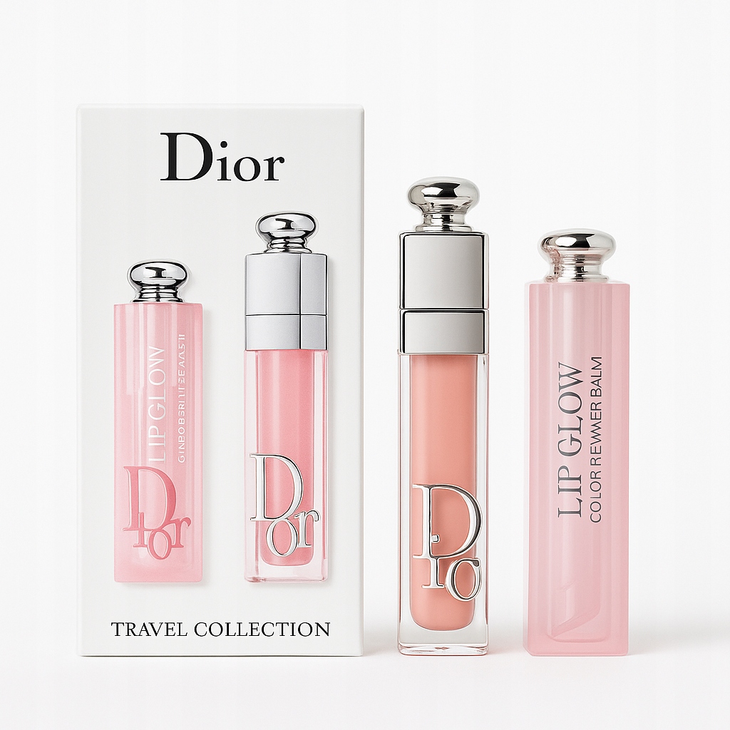 DIOR ADDICT LIP MAXIMIZER LIP GLOW ZESTAW błyszczyk i pomadka