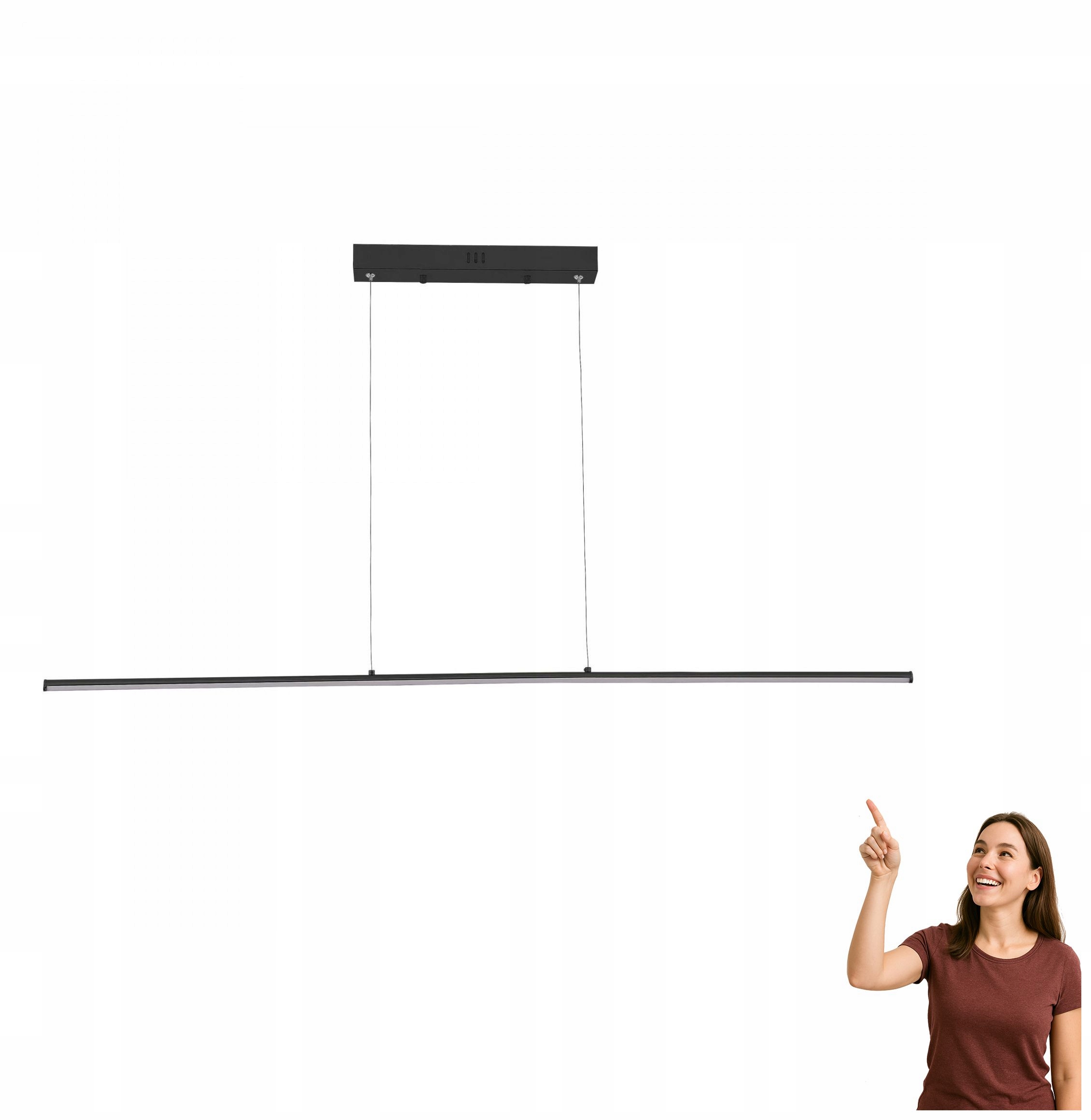 Led závesná lampa 20W Esero MS903-BK Zuma Line