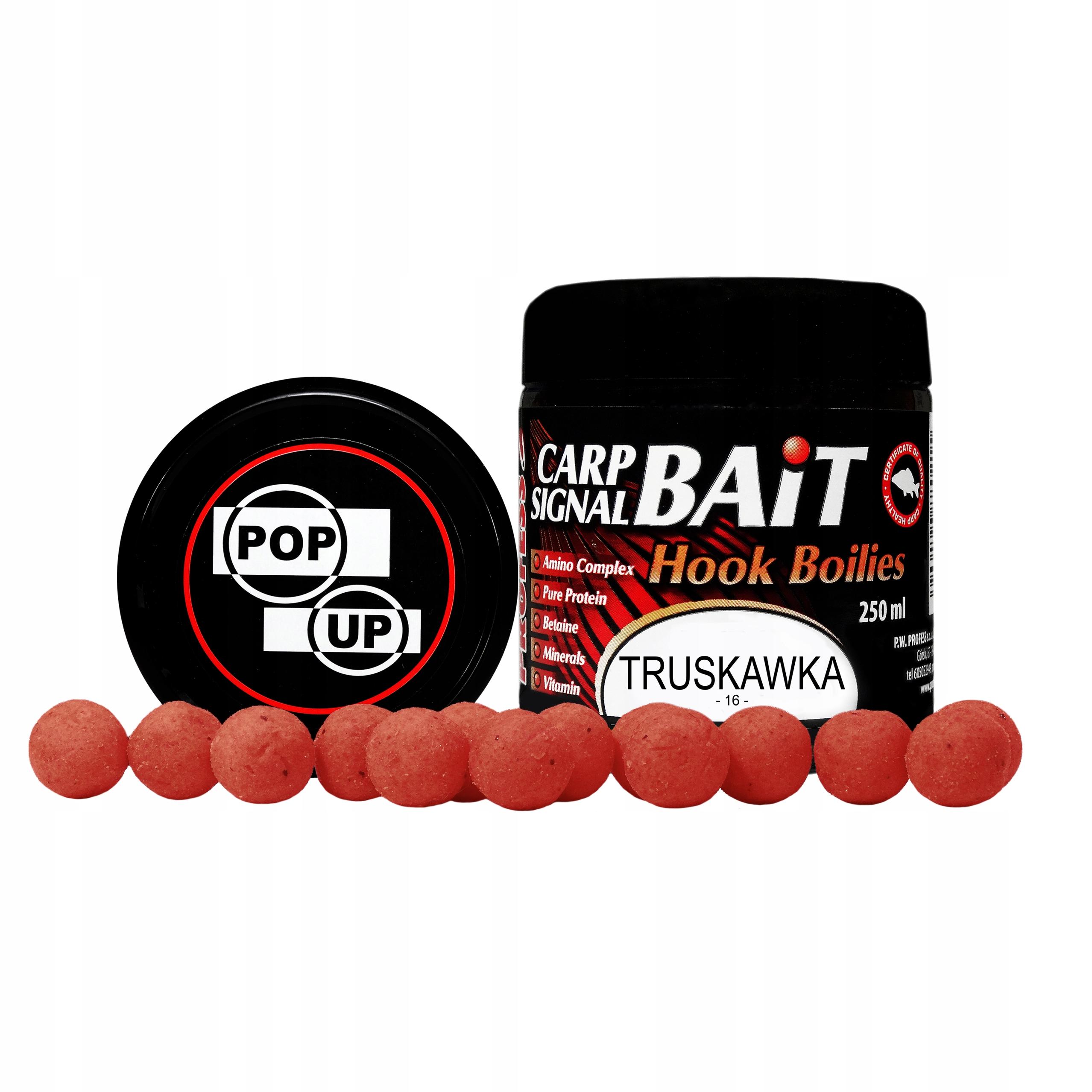 Profess Kulki Proteinowe Pop-up Truskawka 16mm