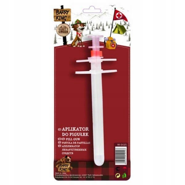 

Aplikator do doustnego podawania tabletek psy koty