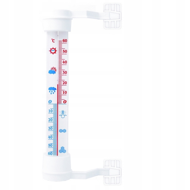 Termometr zaokienny Terdens 0433 duży do PCV