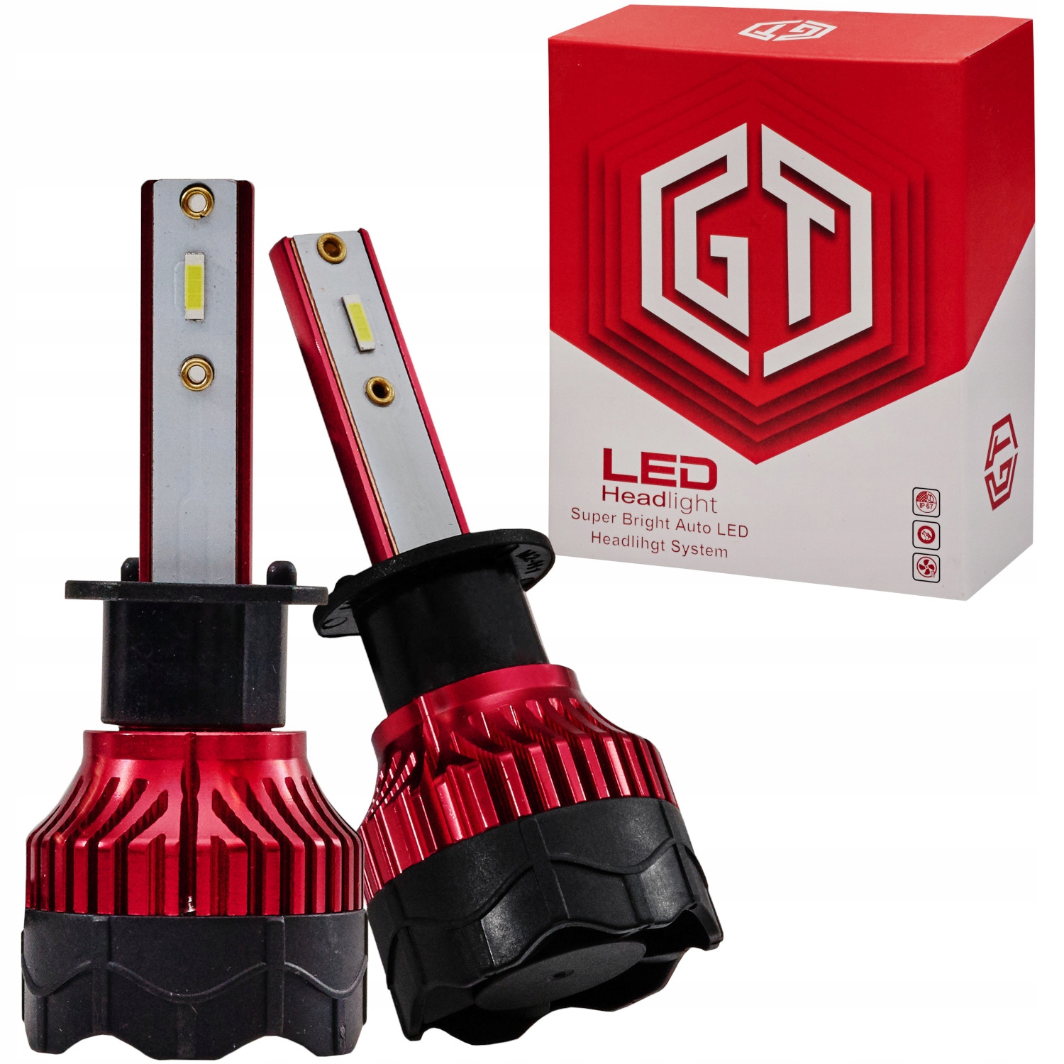 

Żarówki Led Gt K5 Zes H1 16000lm 40W Mazda Nissan