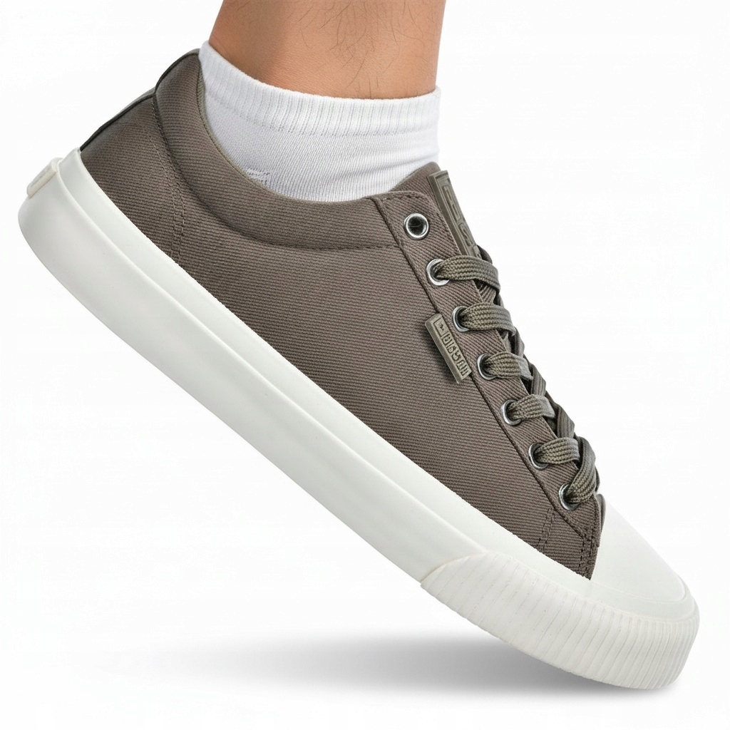 Buty męskie Big Star tenisówki sneakersy sportowe szare TT174113 46