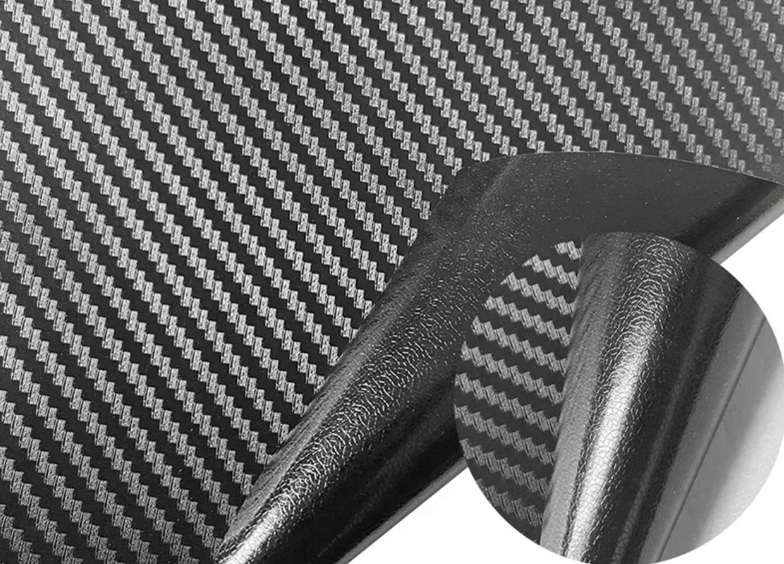 TAŚMA KARBON FOLIA CARBON OCHRONNA PROGI SŁUPKI ZABEZPIECZAJĄCA 10CM X 3M Stan opakowania oryginalne