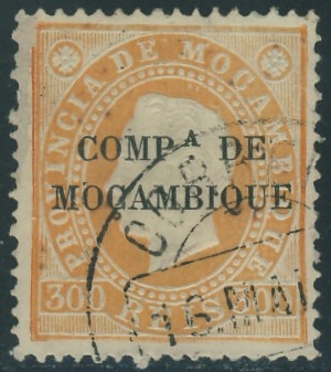 Kolonie port. Mocambique 300 reis - Król / Compa de ..