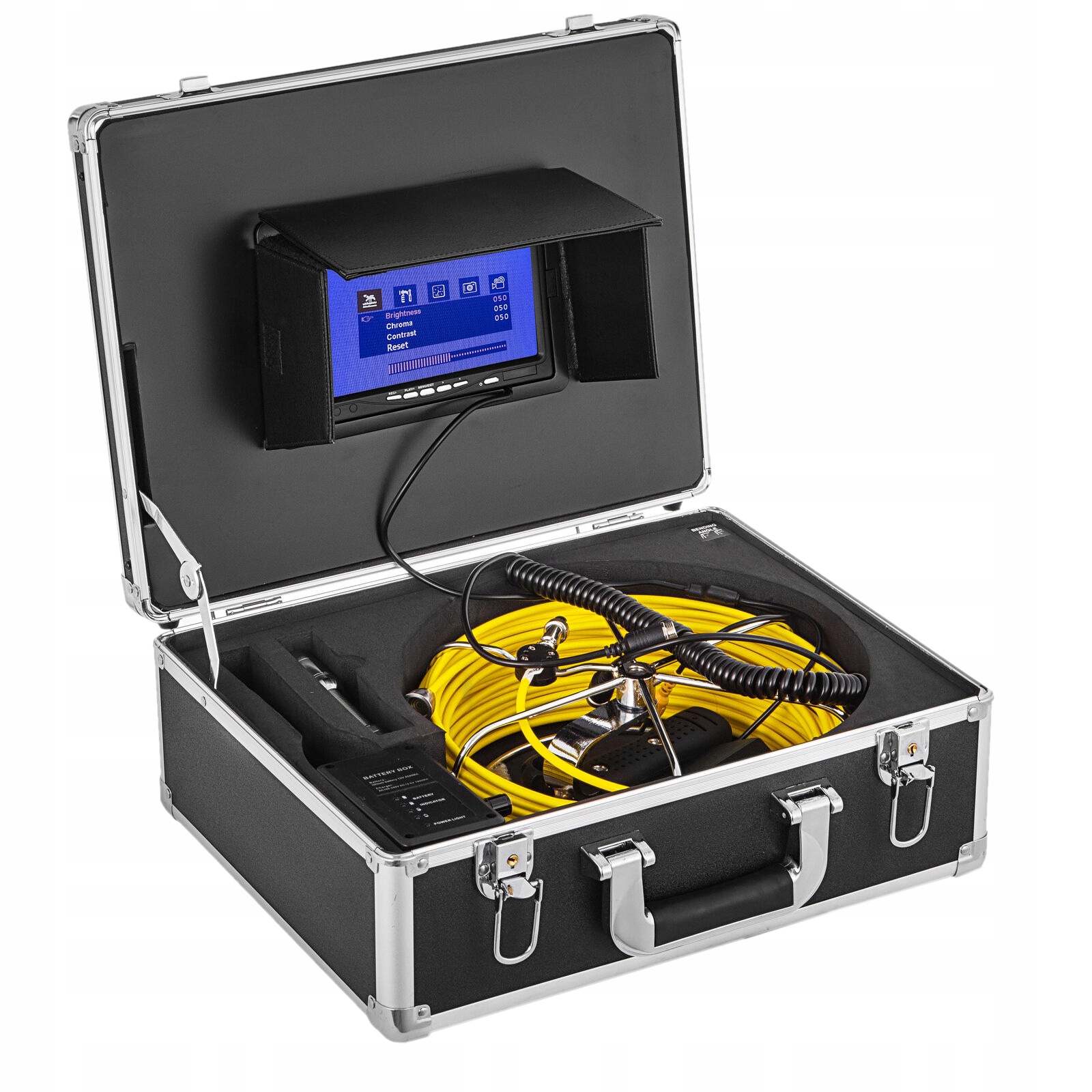 Profesionální Sada Inspekční Kamery Pro Potrubí 50 M Voděodolná Hd Dvr