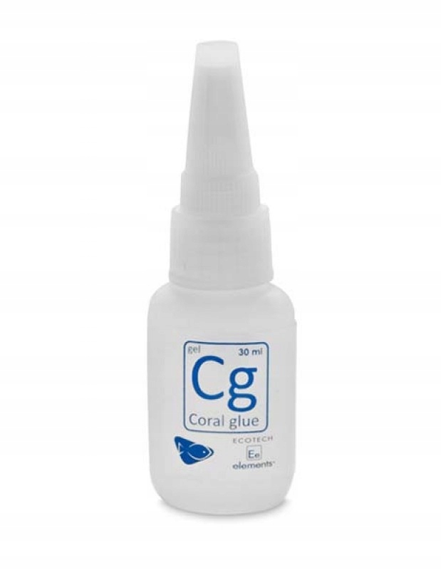 Ecotech Elements Coral Glue 30 ML Rychlé Gelové Lepidlo Na Korály A Kmeny
