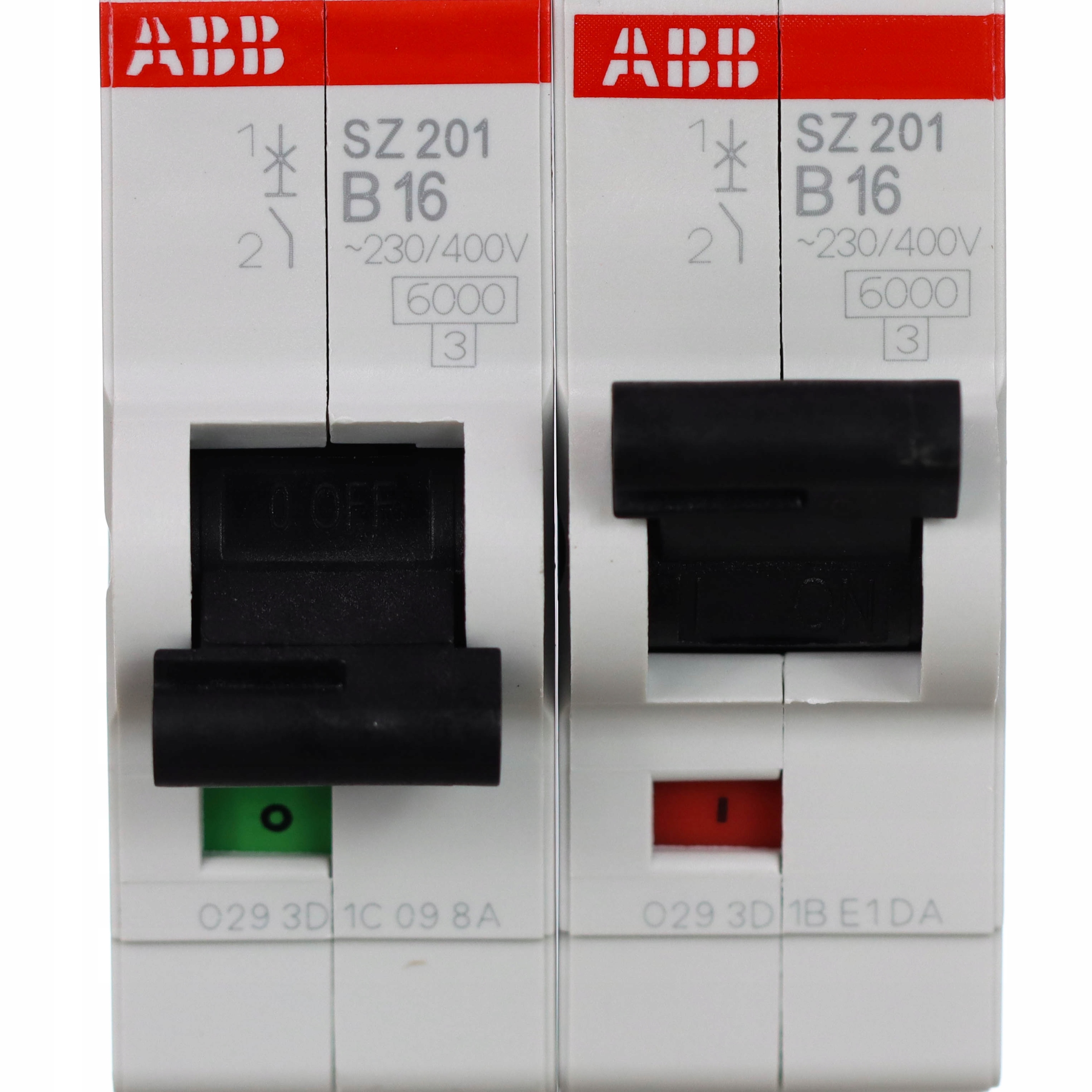 

Abb B16 1P wyłącznik nadmiarowo prądowy 16A 230V