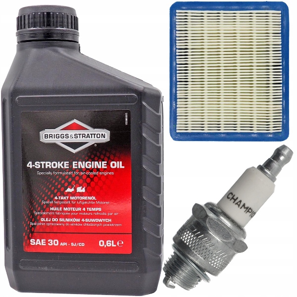 

Olej Filtr Swieca Do Kosiarki Briggs Stratton Bs