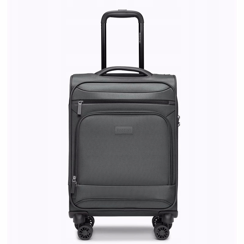 Walizka Kabinowa Puccini Kos Miękka EM50255C-4B Szara