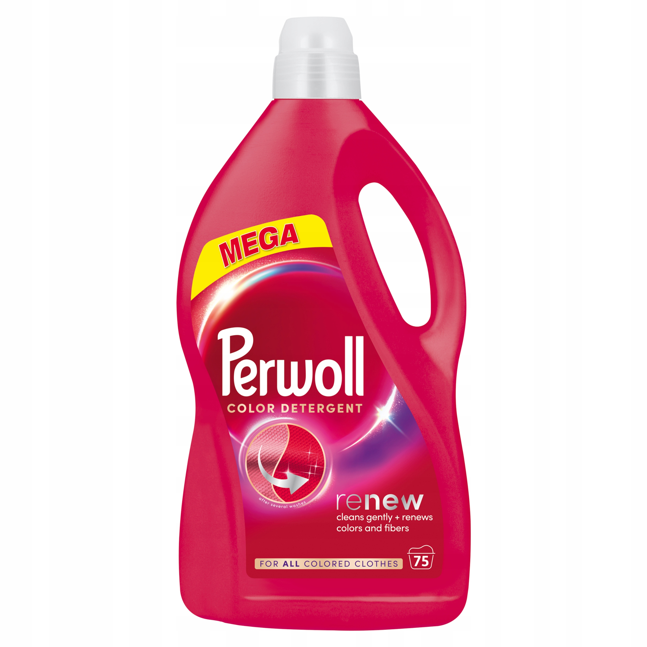 Perwoll Renew Color Płyn Do Prania Kolorów 75 Prań 3,75 L Kolor Mocny