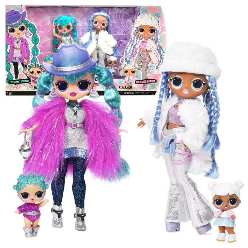 Mga L.o.l. Surprise Omg 2 Lalki Disco Cosmic Nova & Snowlici 426158