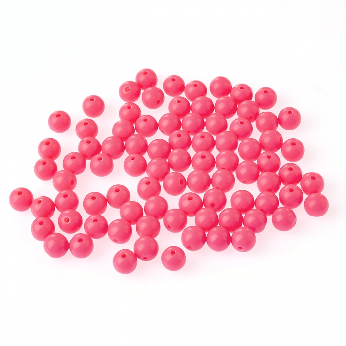 Koraliki Akrylowe 6mm 375szt/50g
