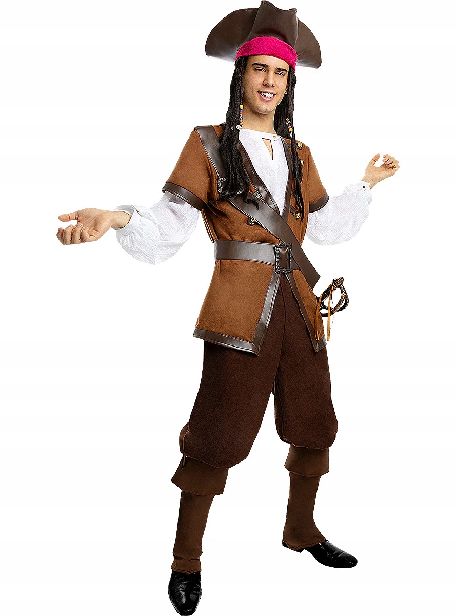 Kostým Piráta pro dospělé Kostým Pirát Korzár Karneval L