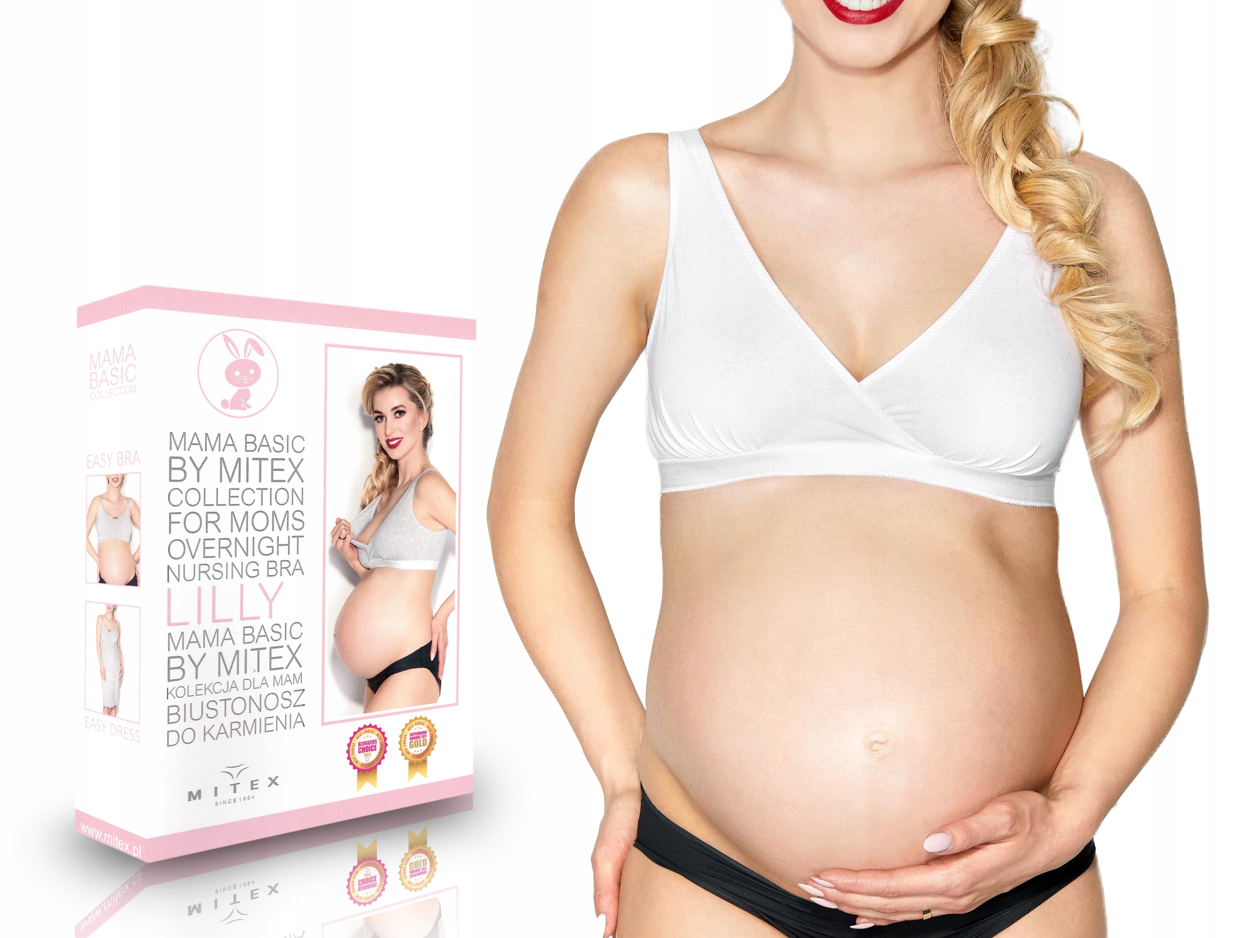 

Biustonosz Do Karmienia Mitex Lilly, Biały, XL