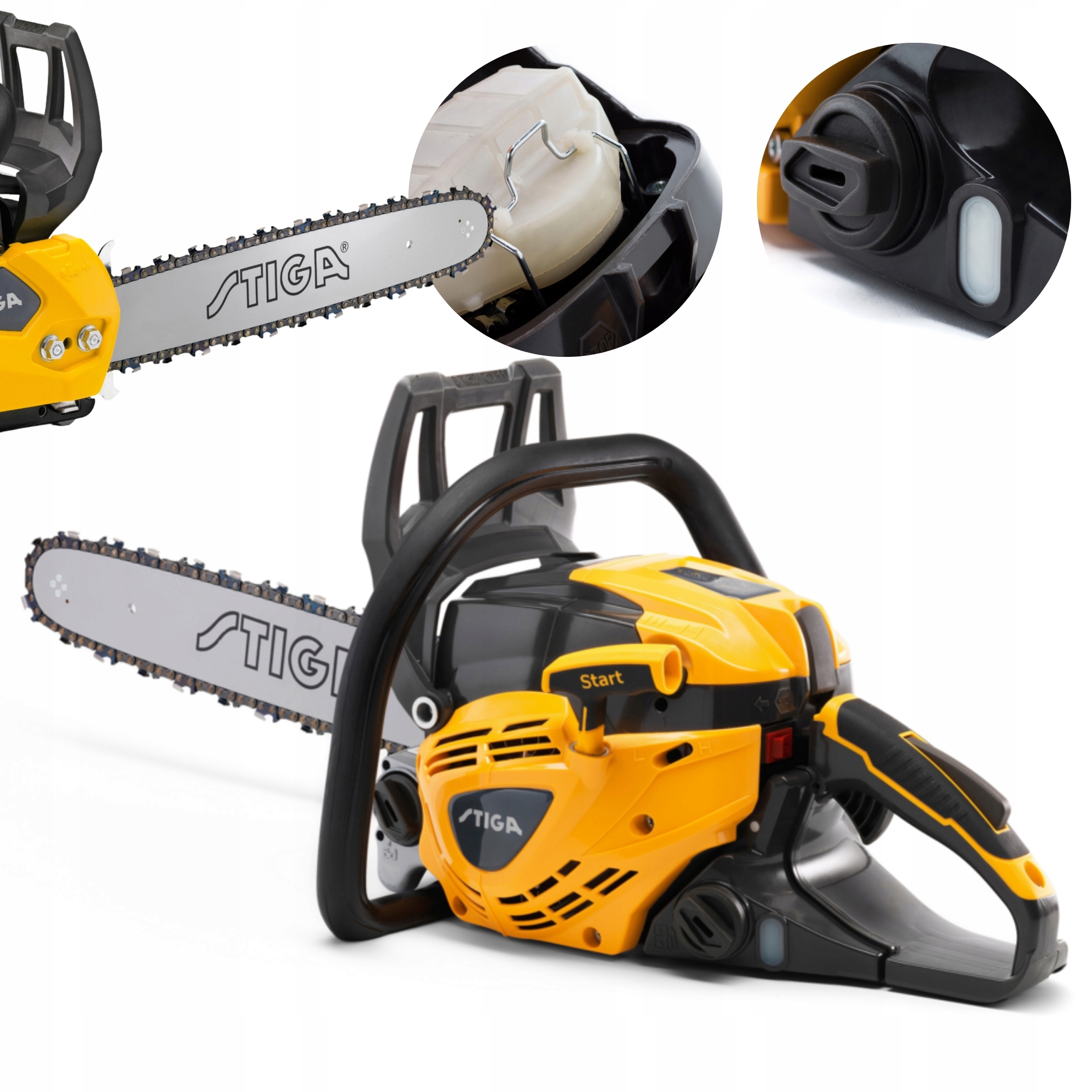 Stiga Cs 545 Pilarka Spalinowa Pompa Olejowa Giga 1900W 2,6KM 40CM
