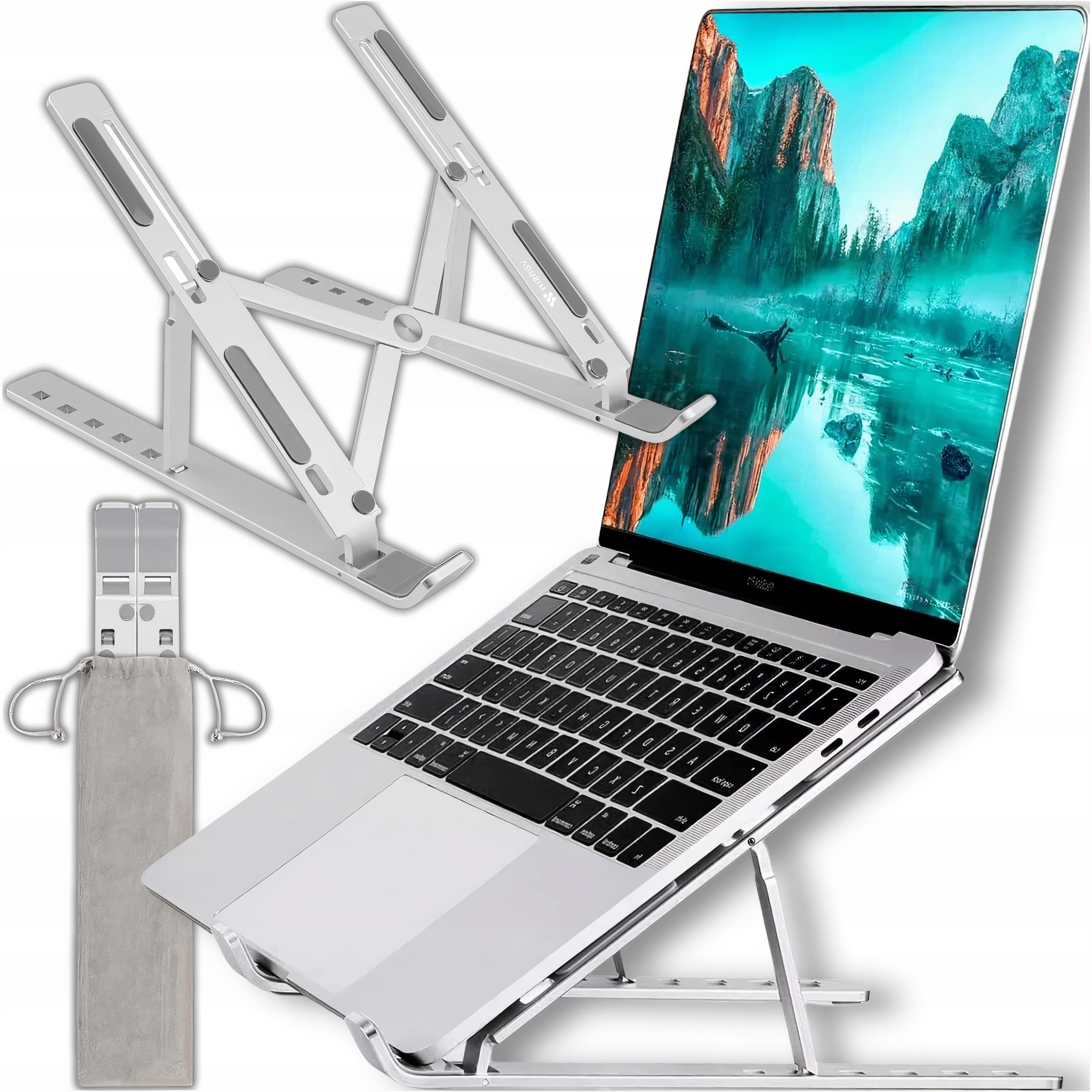 SKŁADANA PODSTAWKA UCHWYT STOJAK POD LAPTOP TABLET