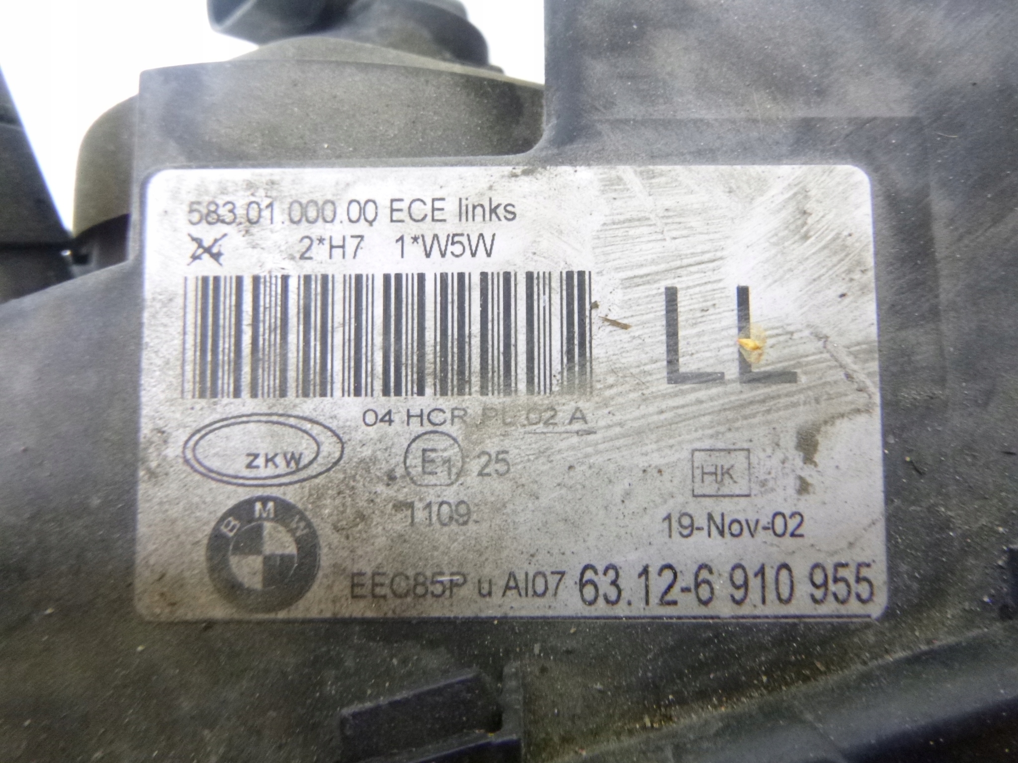 far prednja BMW E46 2002r. 63126910955