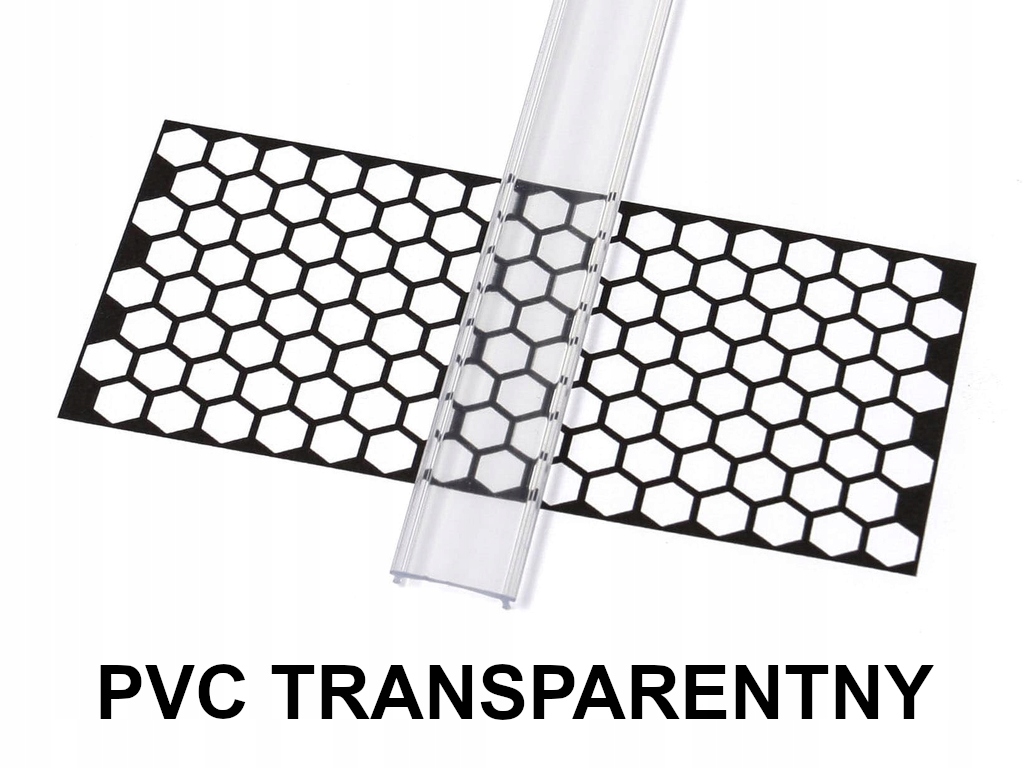 KLOSZ DO PROFILI LED 2M A B C D G H Y Z X - PVC Stan opakowania oryginalne