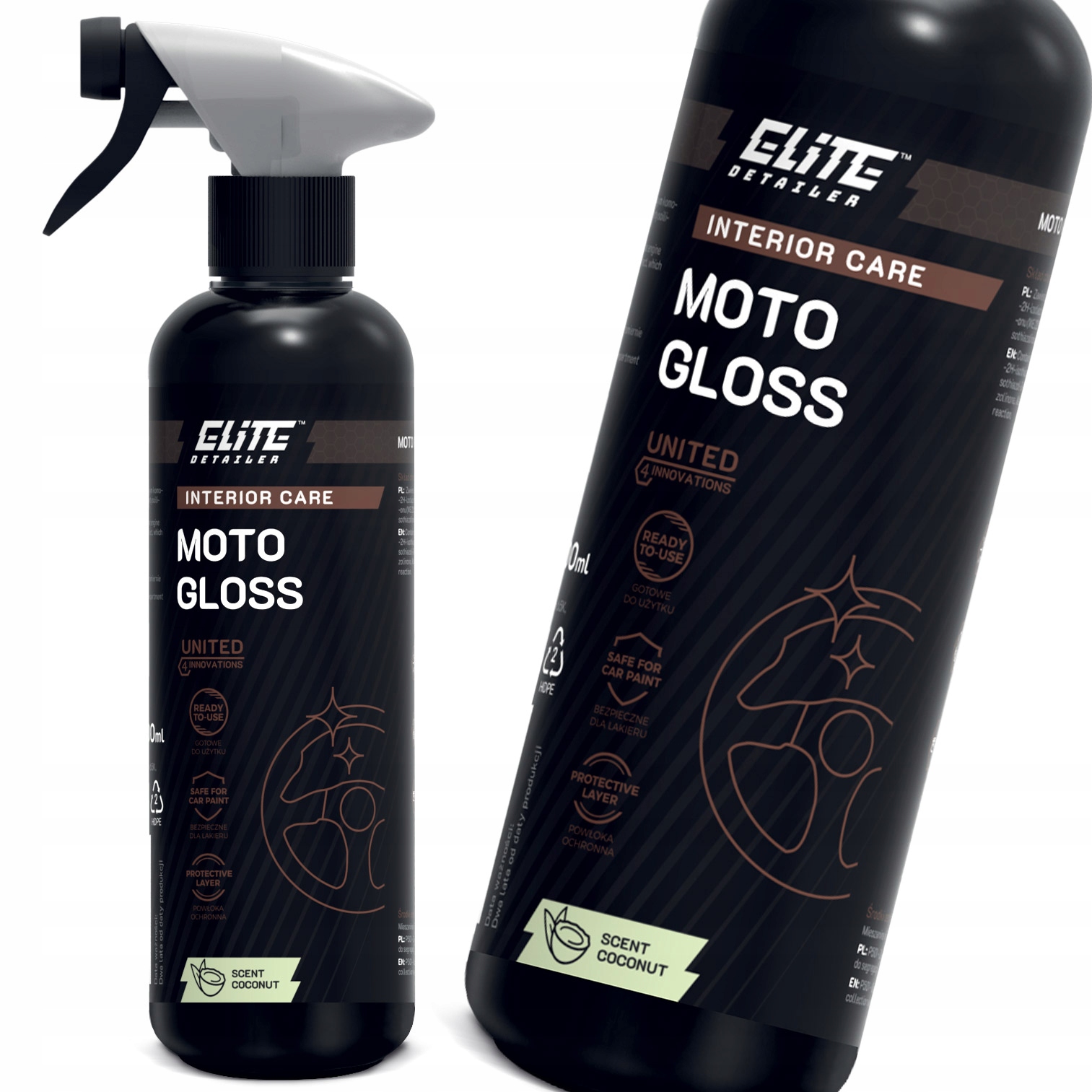 Elite Detailer MOTO Gloss DRESSING двигатель 0,5 л