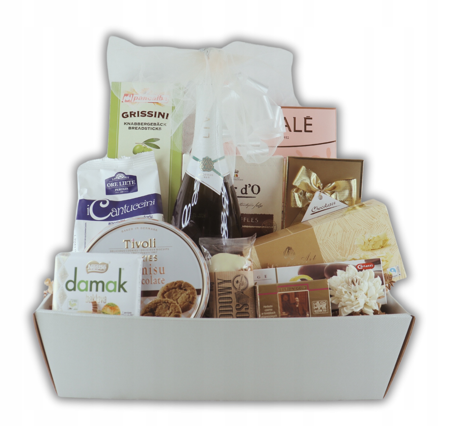 Levně Svatební dárkový koš Dárek na svatba Poděkování rodičům