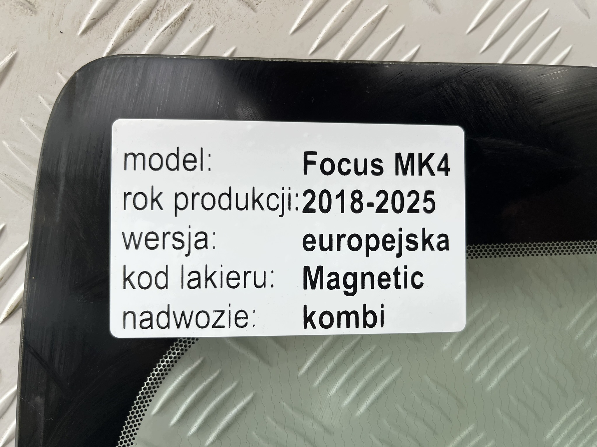 FORD FOCUS MK4 18-24 window front iron KAMERA SENSOR GRZANA 2020r. OE