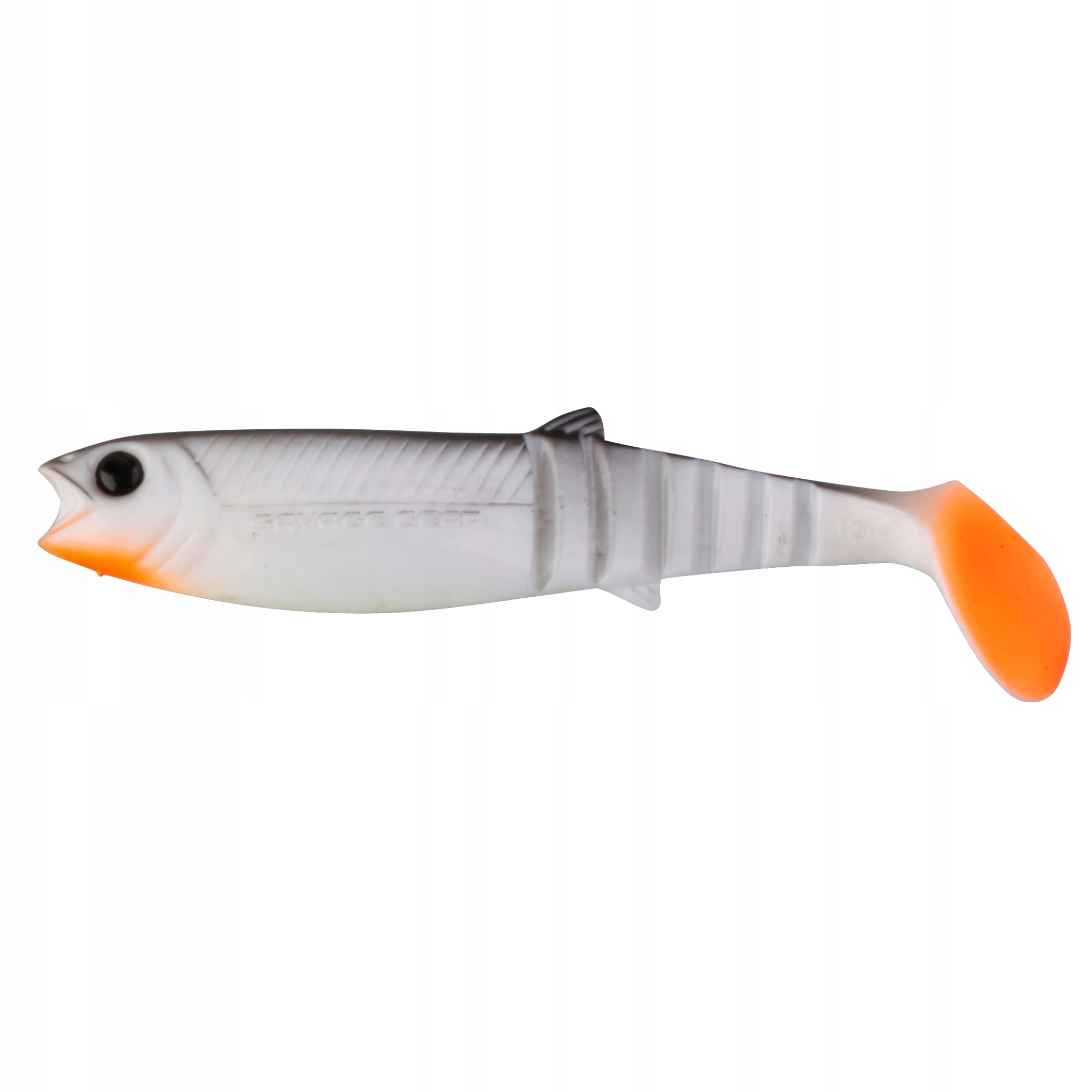Guma Savage Gear Cannibal 17,5 cm 52g White & Black szczupak sandacz kopyto