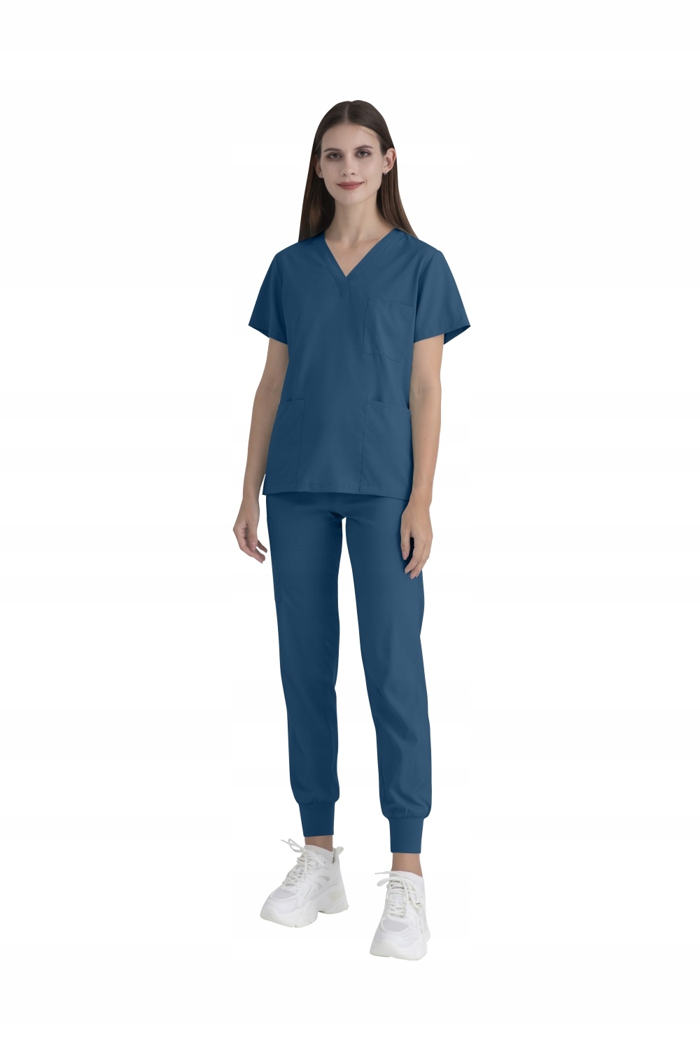 Komplet Medyczny Damski Scrub Uniform Turkusowy Model 42109 Rozmiar S