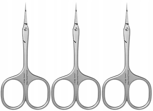 3 x Staleks Profesionální nůžky na kůži Ballerina Uniq 10 Type 3