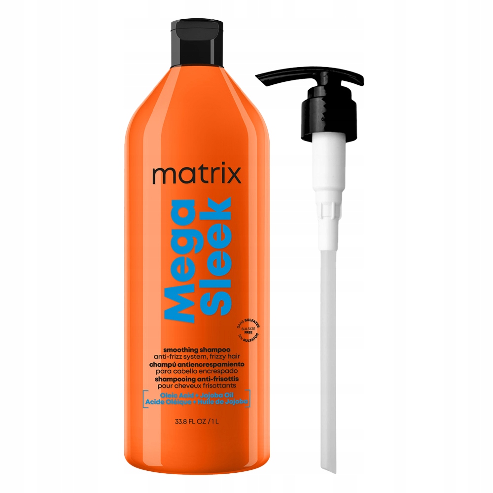 Matrix Sleek šampon vyhlazující nepoddajné vlasy 1000 ml pumpička