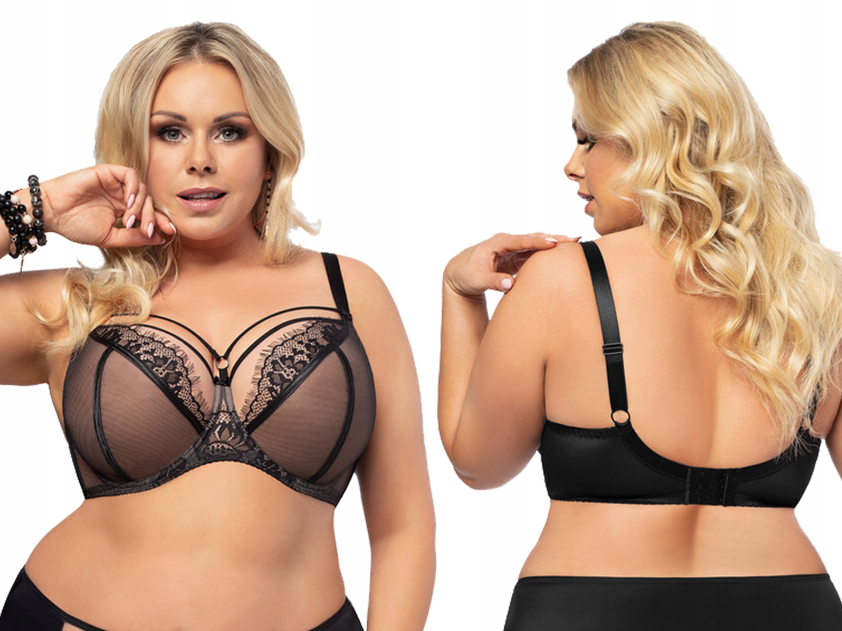 

Biustonosz Gorsenia K496 Paradise, czarny, 65G